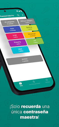 Captura de pantalla de Password Safe and Manager