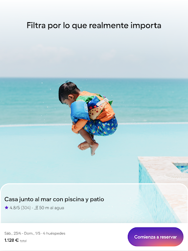 Captura de pantalla de Alquiler vacacional - HomeToGo
