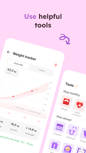 Momly: Pregnancy App & Tracker screenshot