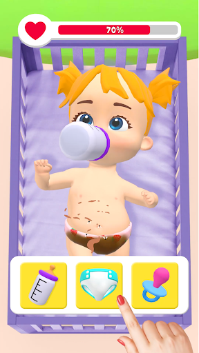 Captura de pantalla de My Baby Care Virtual Baby Care