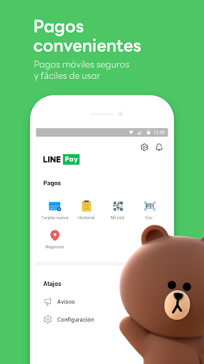 Captura de pantalla de LINE: Llama y mensajea