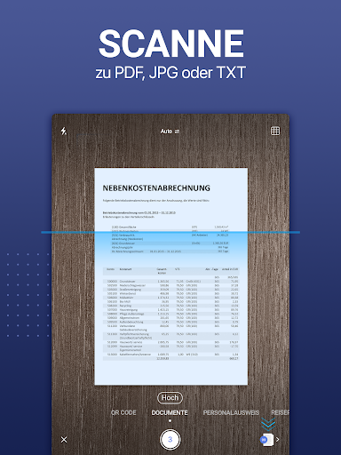 iScanner: PDF-Scanner-App Screenshot