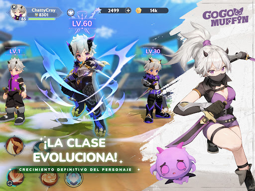 Captura de pantalla de Go Go Muffin