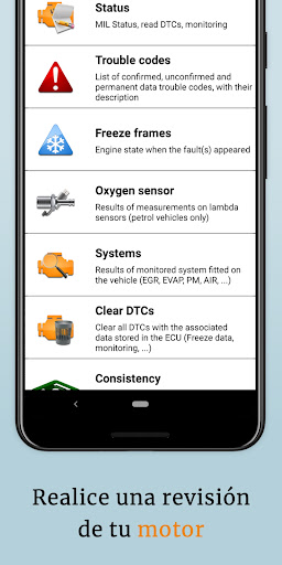 Captura de pantalla de OBD2 Car Scanner - EOBD Facile