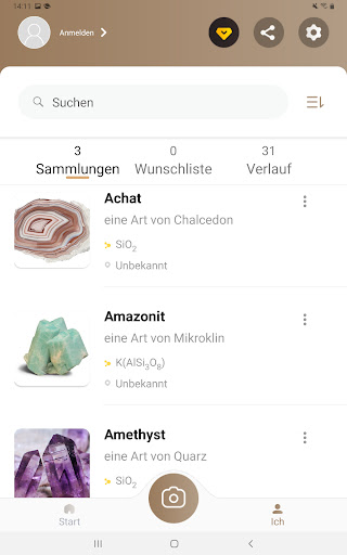 Rock Identifier - Felsen ID Screenshot
