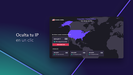 Captura de pantalla de Proton VPN: Rápida y segura