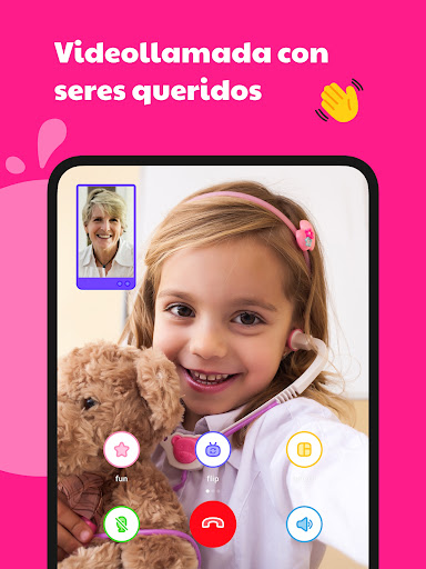 Captura de pantalla de JusTalk Kids Messenger