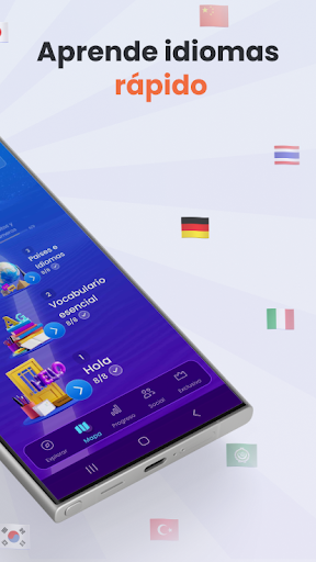 Captura de pantalla de Mondly: Aprende 41 idiomas