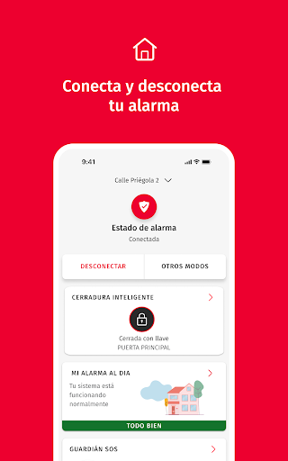 Captura de pantalla de My Verisure