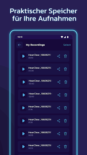 Hearing Clear: Hörverstärker Screenshot