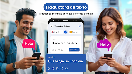 Captura de pantalla de App de traducción idiomas