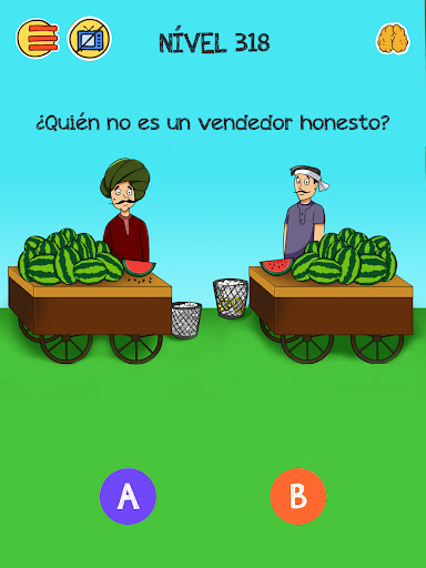 Captura de pantalla de Brain Who? Acertijos Engañosos