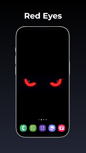Captura de pantalla de Wicked & Silly smile Wallpaper