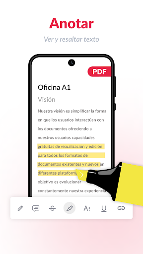 Captura de pantalla de Editor de PDF: PDF Editor