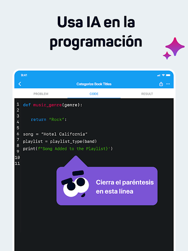 Captura de pantalla de Sololearn: Learn to code