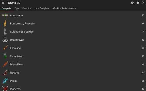 Captura de pantalla de Nudos 3D ( Knots 3D )