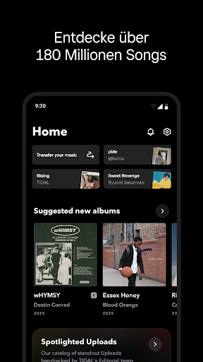 TIDAL Music: HiFi-Sound Screenshot