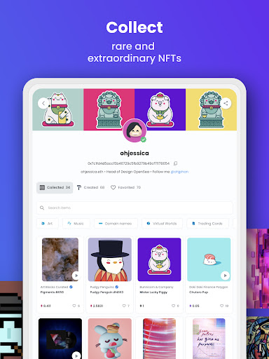 OpenSea: Trade Crypto & NFTs screenshot