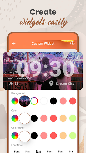 Captura de pantalla de Widgets 2026: Widget y Temas