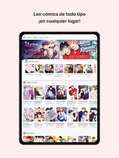Captura de pantalla de Lalatoon - Cómics y webtoon