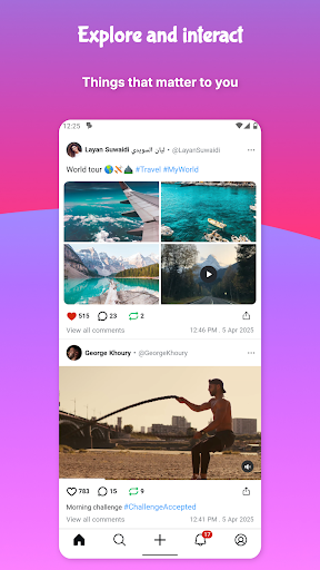 UpScrolled screenshot