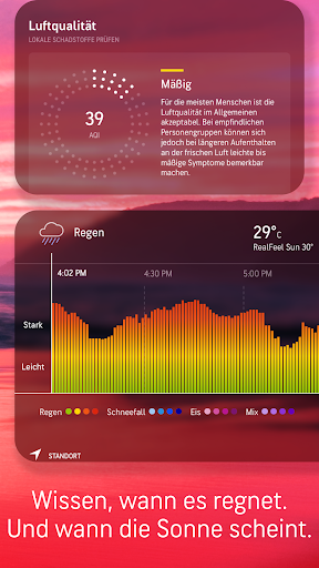 AccuWeather: Wetterradar Screenshot
