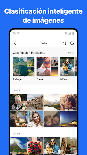 Captura de pantalla de TeraBox: Respalda la nube