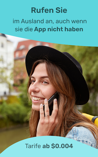 Yolla ins Ausland Telefonieren Screenshot