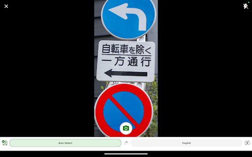 Captura de pantalla de Microsoft Traductor