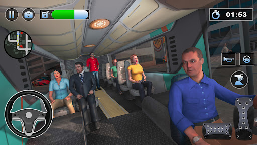 Captura de pantalla de Bus Simulator : 3D Bus Games