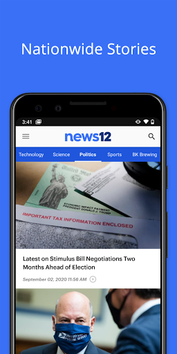 Captura de pantalla de News 12