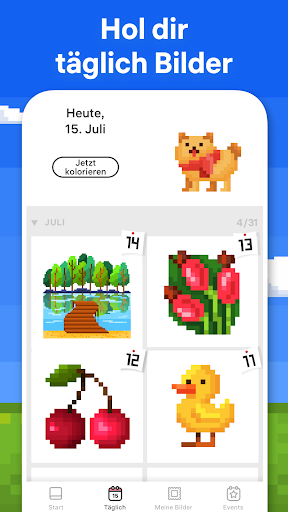 Pixel Art - Malen nach Zahlen Screenshot