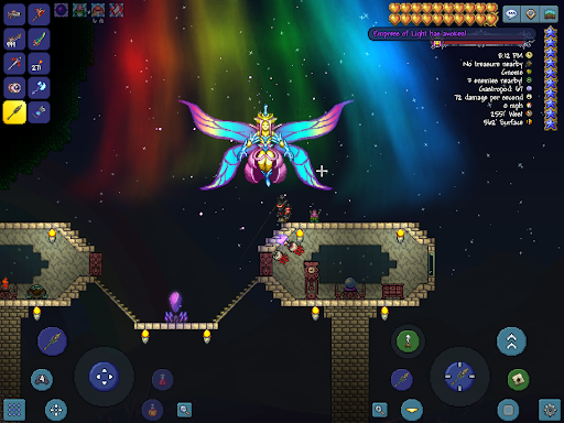 Captura de pantalla de Terraria