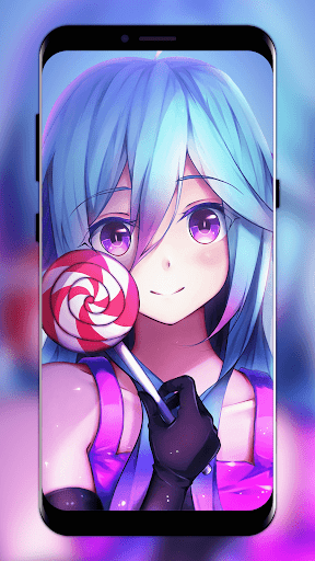 Captura de pantalla de Live Glitter Girly Wallpaper