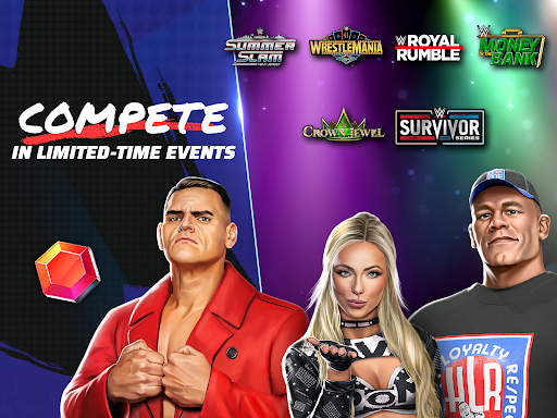 Captura de pantalla de WWE Champions: Wrestling RPG