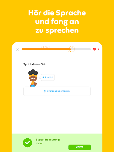 Duolingo: Sprachkurse Screenshot