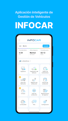 Captura de pantalla de Infocar - Escáner OBD2