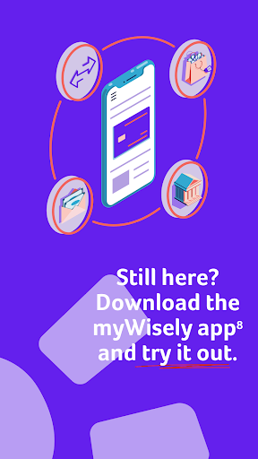 Captura de pantalla de myWisely: Mobile Banking