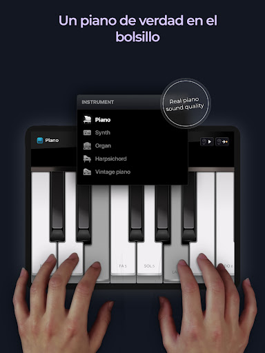 Captura de pantalla de Piano - music & songs games