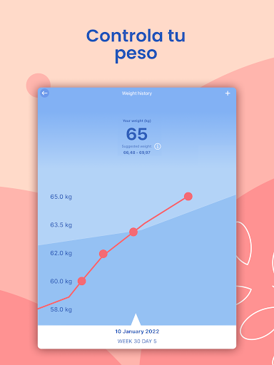 Captura de pantalla de HiMommy: App de Embarazo