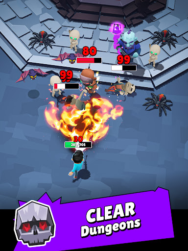 Wizario: Idle Survival screenshot
