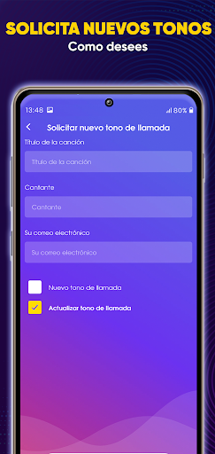 Captura de pantalla de Tonos de llamada para celular