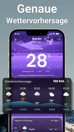 Wetter – Weather & Regenradar Screenshot