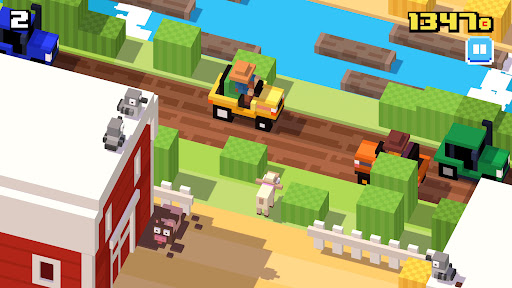 Captura de pantalla de Crossy Road