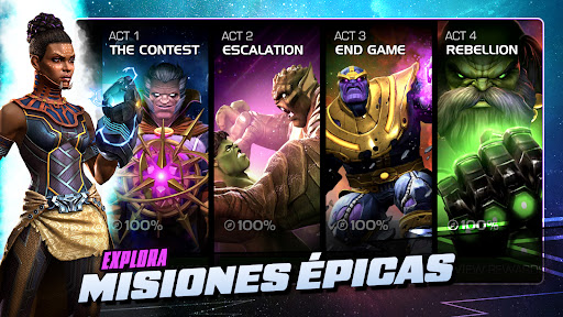 Captura de pantalla de Marvel Batalla de Superhéroes