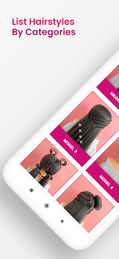 Captura de pantalla de Easy Hairstyles for Girls