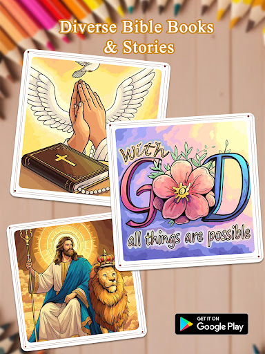 Bible Color Paint By Number screenshot