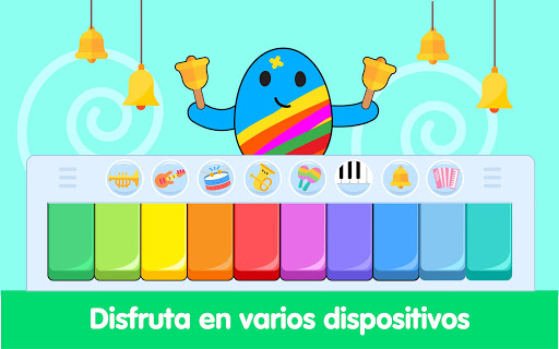 Captura de pantalla de Diversión con piano para niños