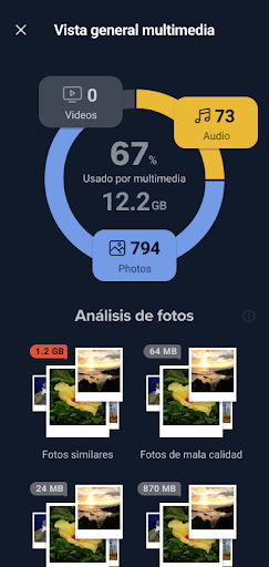 Captura de pantalla de CCleaner – Limpiador de Móvil