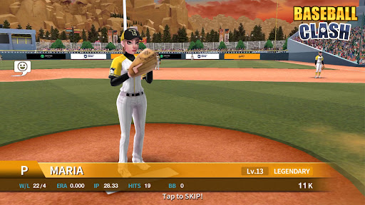 Captura de pantalla de Baseball Clash: Real-time game